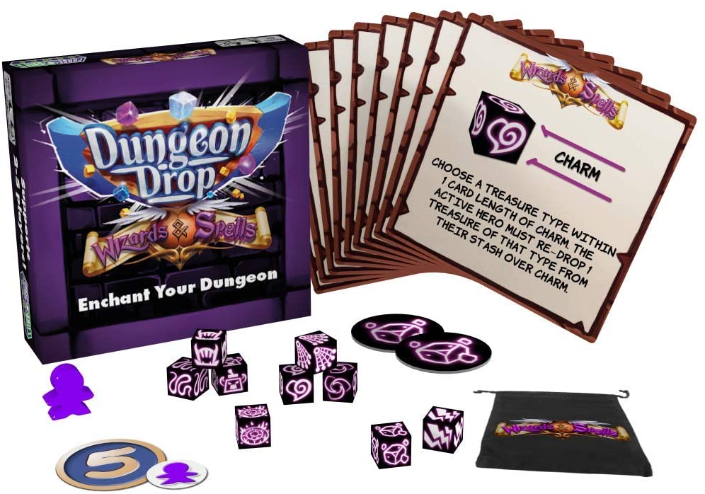 Dungeon Drop: Wizards & Spells Expansion (ONLINE ORDER ONLY)