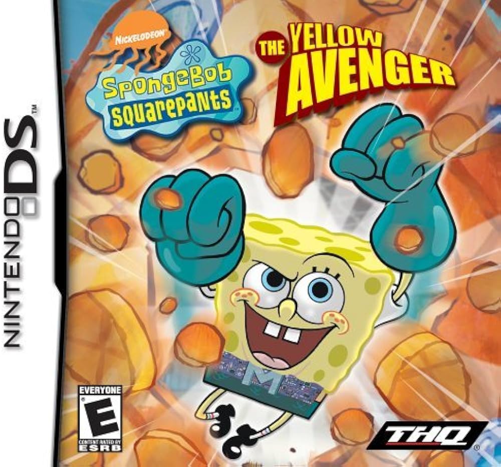 SpongeBob SquarePants The Yellow Avenger | DS (ONLINE ORDER ONLY)