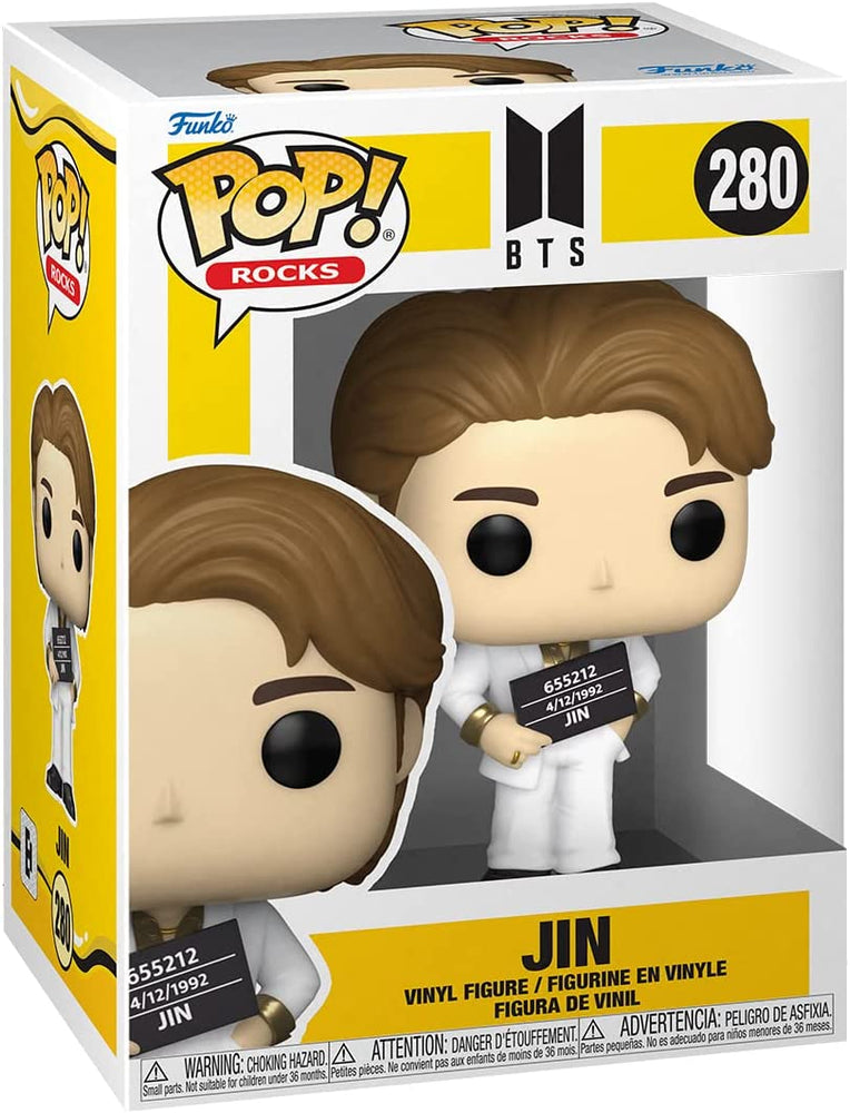 Funko Pop! 280 Rocks: BTS - Jin Figure (ONLINE ORDER ONLY)