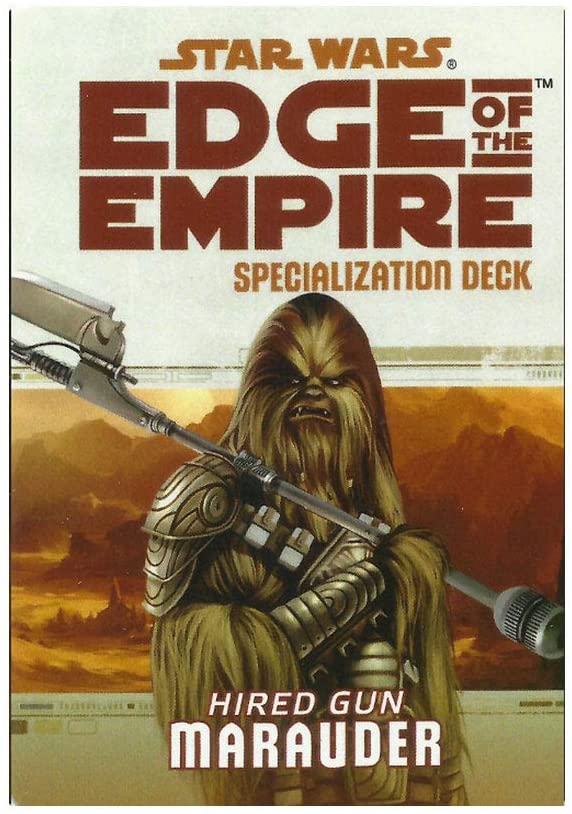 Star Wars: Edge of the Empire: Marauder Specialization Deck (ONLINE ORDER ONLY)