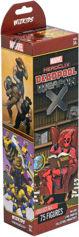 HeroClix: Marvel Deadpool Weapon X Booster Pack (ONLINE ORDER ONLY)