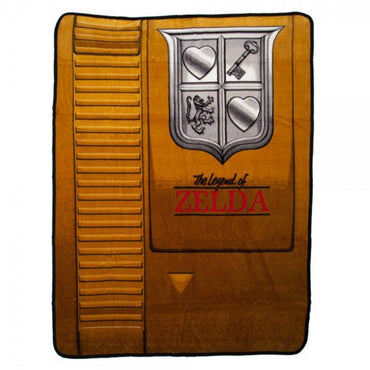 Throw Blanket - Nintendo Zelda Gold Cartridge (ONLINE ORDER ONLY)