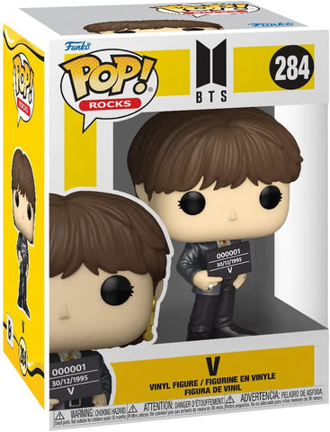 Funko Pop! 284 Rocks: BTS - V Figure (ONLINE ORDER ONLY)