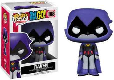 Funko POP TV: Teen Titans Go! - Raven #108 (ONLINE ORDER ONLY)