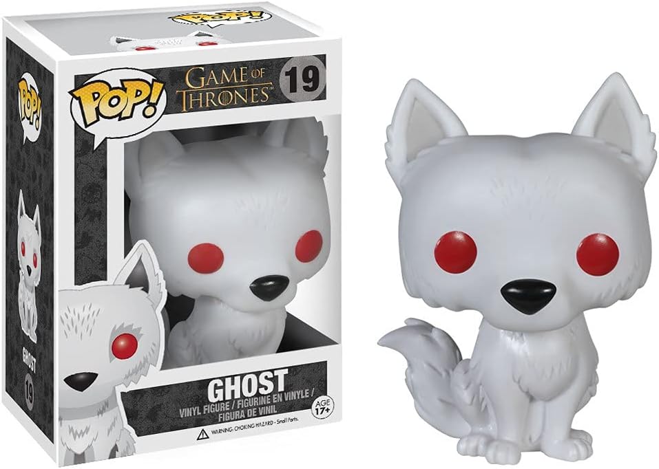 Funko POP! Game of Thrones Ghost Vinyl Figure (ONLINE ORDER ONLY)