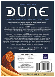Dune: The Boardgame - Ixians & Tleilaxu House Expansion (ONLINE ORDER ONLY)