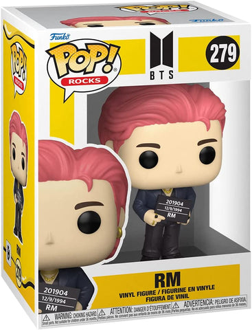 Funko Pop! 279 Rocks: BTS - RM Figure (ONLINE ORDER ONLY)