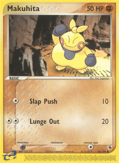 Makuhita (56/109) [EX: Ruby & Sapphire] (Online Only)
