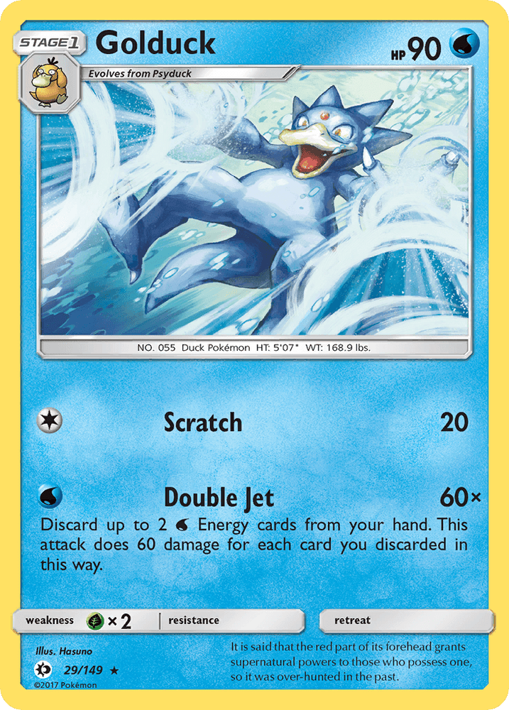 Golduck (29/149) [Sun & Moon: Base Set] (Online Only)