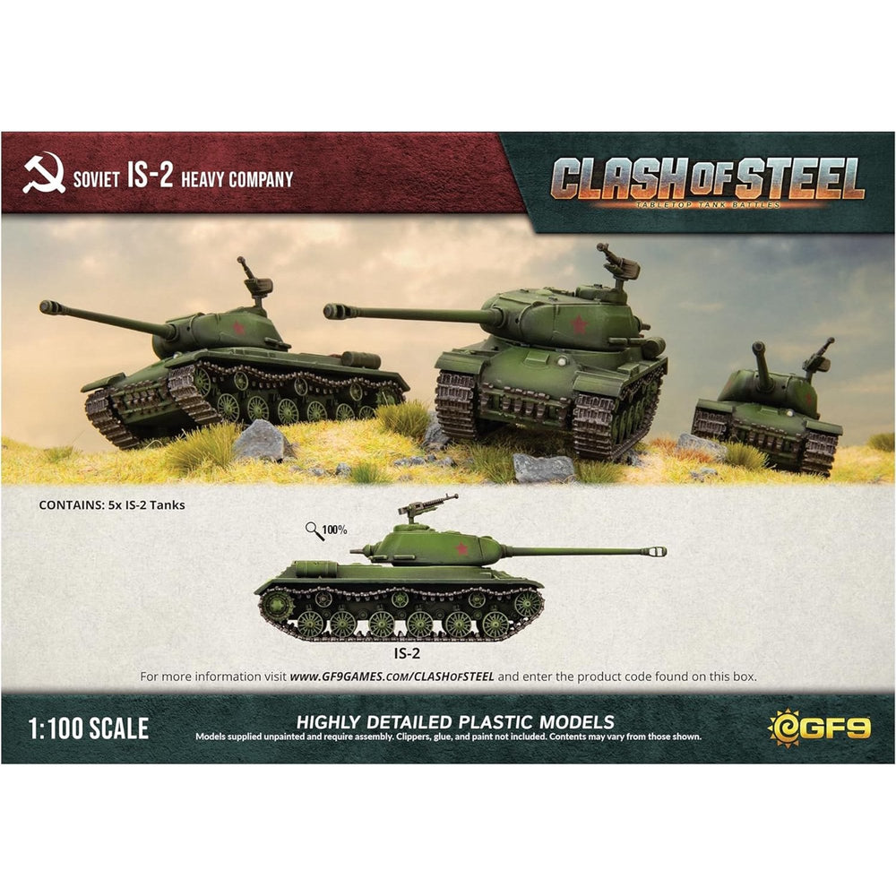 Clash of Steel - Soviet: IS-2 Heavy Company (ONLINE ORDER ONLY)