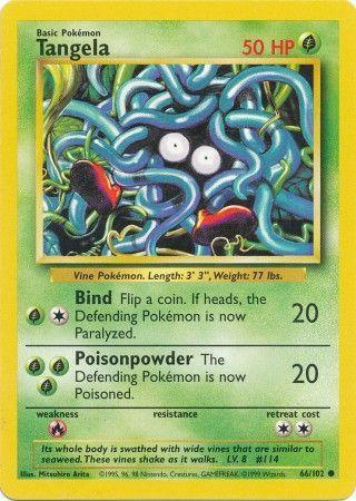 Tangela (66/102) [Base Set Unlimited] (Online Only)