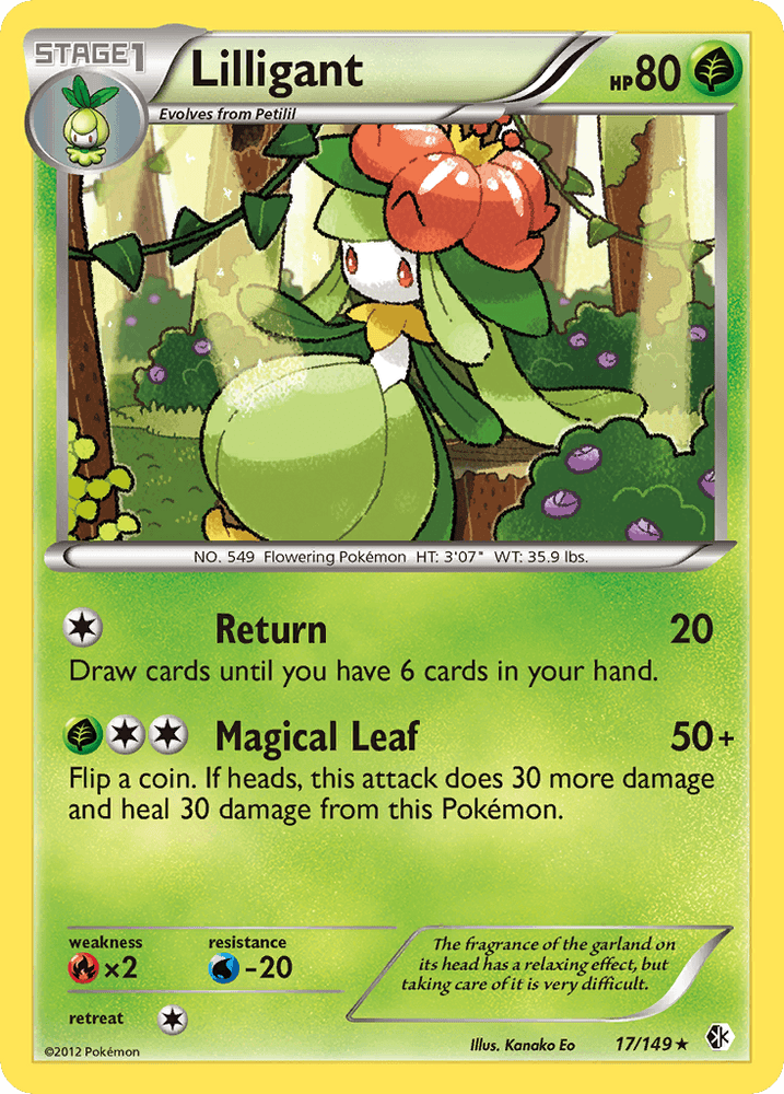 Lilligant (17/149) [Black & White: Boundaries Crossed] (Online Only)
