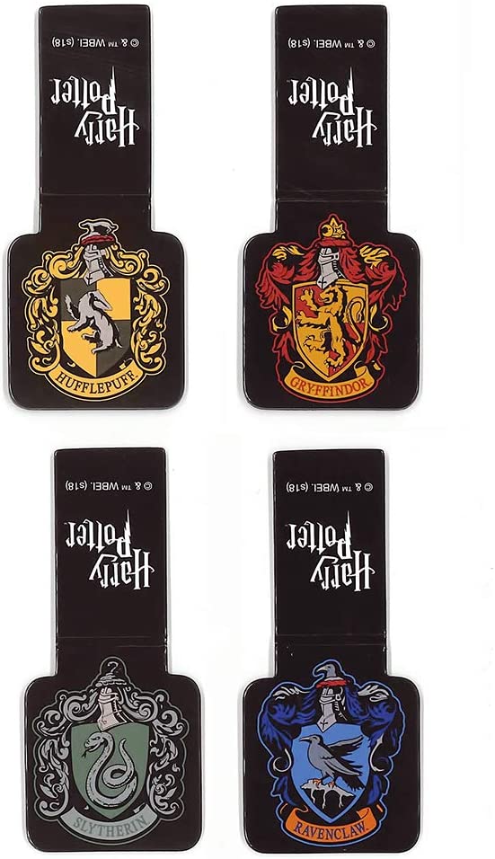 Harry Potter: Crests Magnetic Bookmark Set (ONLINE ORDER ONLY)