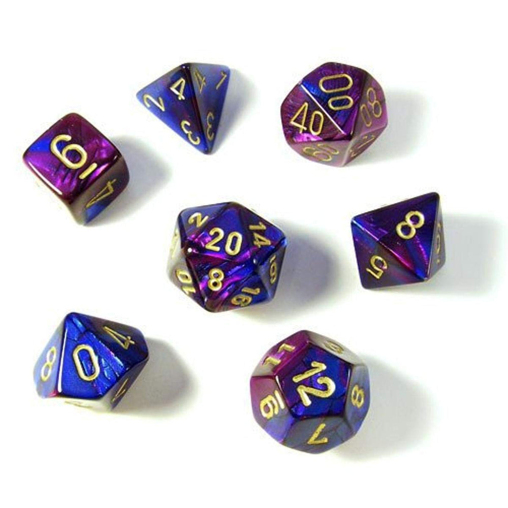 CHESSEX: POLYHEDRAL Gemini DICE SETS (Online Order Only)