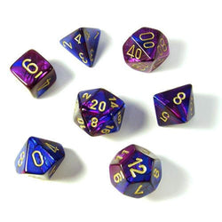 CHESSEX: POLYHEDRAL Gemini DICE SETS (Online Order Only)