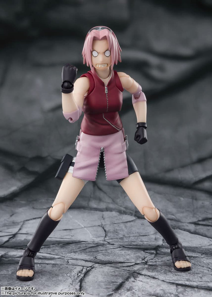 Tamashi Nations - Naruto Shippuden - Sakura Haruno -Inheritor of Tsunade's Indominable Will, Bandai Spirits S.H.Figuarts Figure (ONLINE ORDER ONLY)
