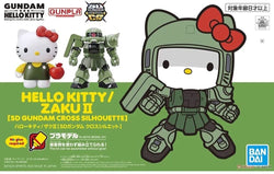 Bandai Hobby: Hello Kitty X SD Gundam Cross Silhouette - Hello Kitty Zaku II Model Kit (ONLINE ORDER ONLY)