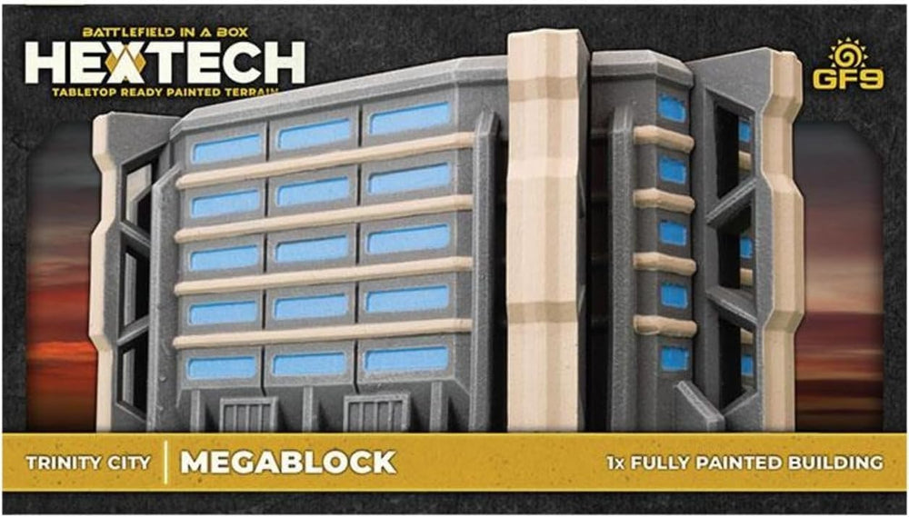 Battlefield in a Box: HexTech Trinity City - Megablock (ONLINE ORDER ONLY)