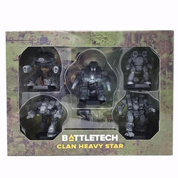 BattleTech: ForcePack - Clan Heavy Star (ONLINE ORDER ONLY)