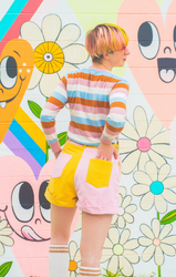 062 // SPLIT SHORTS (ONLINE ORDER ONLY)