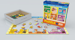 Puzzle: Educational Charts for Kids - The Five Senses (ONLINE ORDER ONLY)