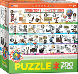 Puzzle: Educational Charts for Kids - Inventors and their Inventions (ONLINE ORDER ONLY)