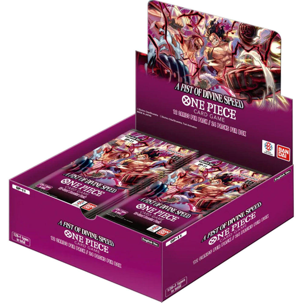 A Fist of Divine Speed Booster Box [OP11 - 000] (ONLINE ORDER ONLY)