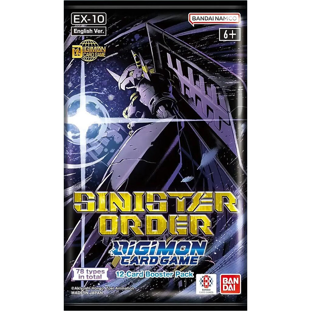 Sinister Order Booster Pack [EX10 - 000] (ONLINE ORDER ONLY)