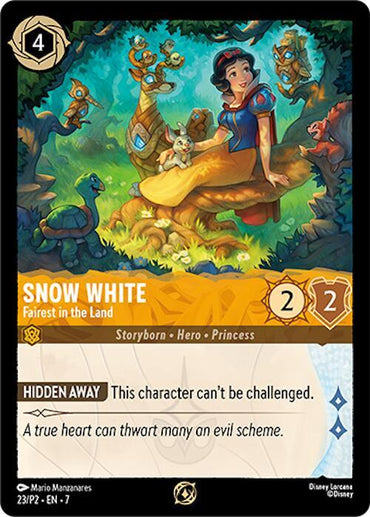 Snow White - Fairest in the Land (23) [Promo Cards] (ONLINE ORDER ONLY)