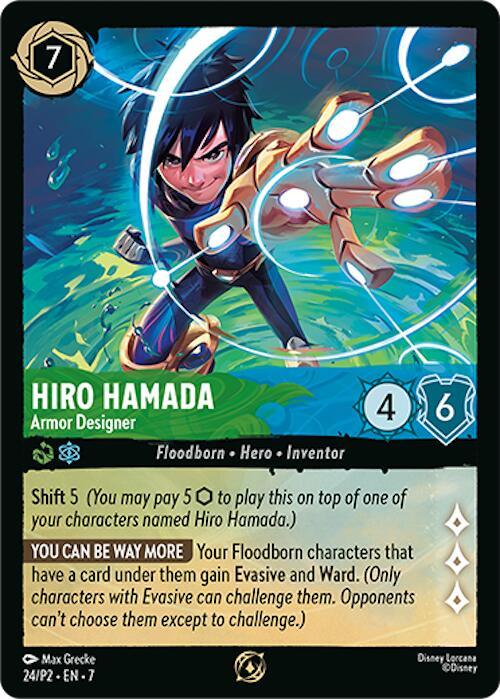 Hiro Hamada - Armor Designer (Store Championship) (Participant) (24) [Promo Cards] (ONLINE ORDER ONLY)