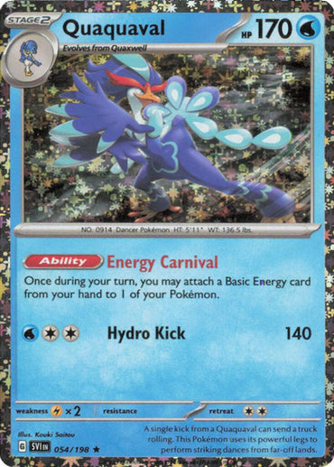 Quaquaval (054/198) (Sparkle Holo) [Miscellaneous Cards] (ONLINE ORDER ONLY)