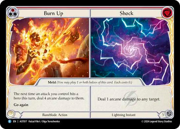 Burn Up // Shock [AST017] (Armory Deck: Aurora)