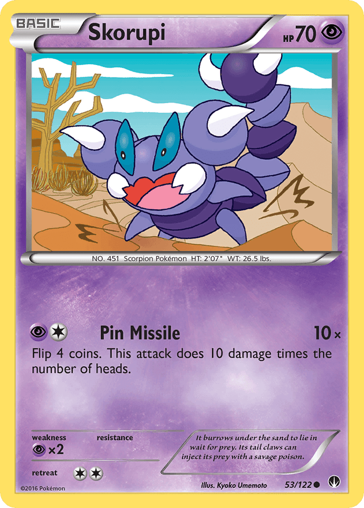 Skorupi (53/122) [XY: BREAKpoint] (Online Only)