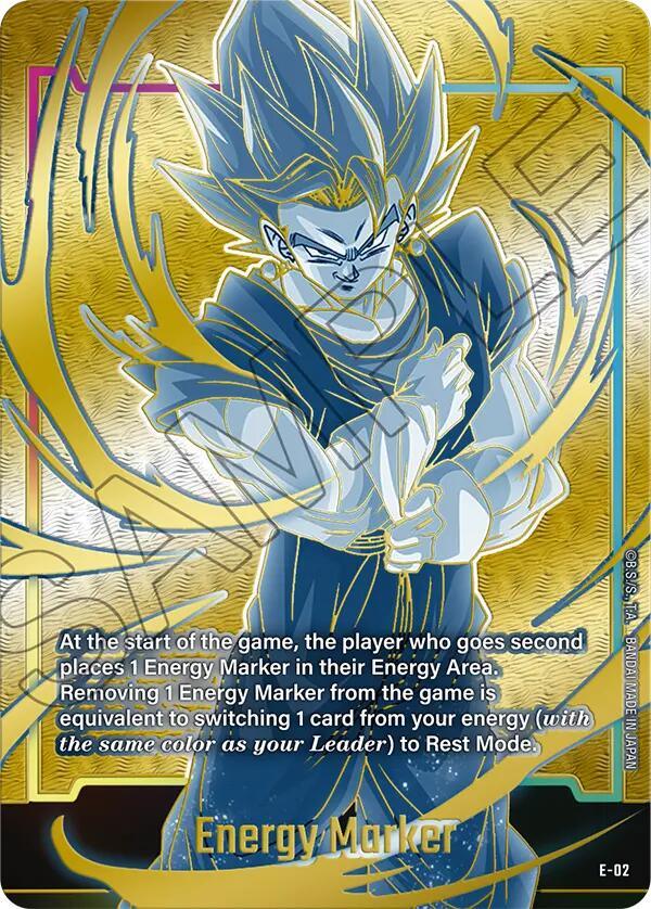 Energy Marker (E-02) (Gold) [Fusion World Energy Markers] (ONLINE ORDER ONLY)
