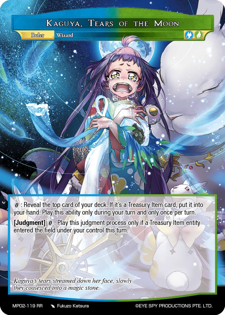 Kaguya, Tears of the Moon // Kaguya, Millennium Princess (MP02-119 JR) [Masterpiece Collection 02 