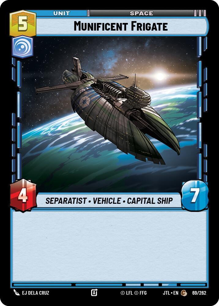 Munificent Frigate (069/262) [Jump to Lightspeed] (ONLINE ORDER ONLY)
