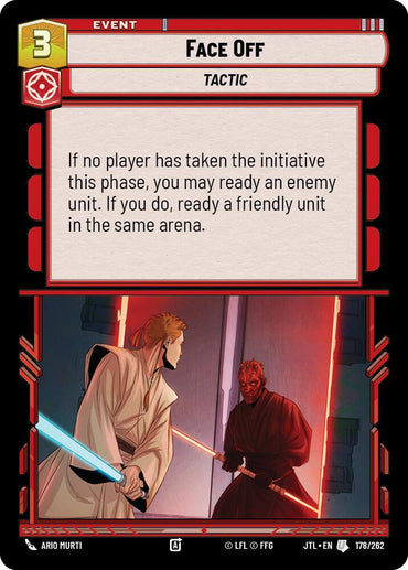 Face Off (178/262) [Jump to Lightspeed] (ONLINE ORDER ONLY)