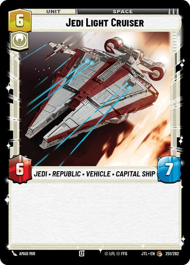 Jedi Light Cruiser (251/262) [Jump to Lightspeed] (ONLINE ORDER ONLY)