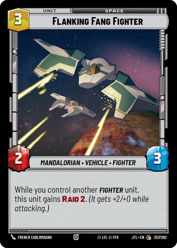 Flanking Fang Fighter (257/262) [Jump to Lightspeed] (ONLINE ORDER ONLY)