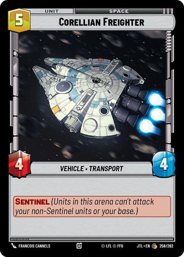 Corellian Freighter (258/262) [Jump to Lightspeed] (ONLINE ORDER ONLY)