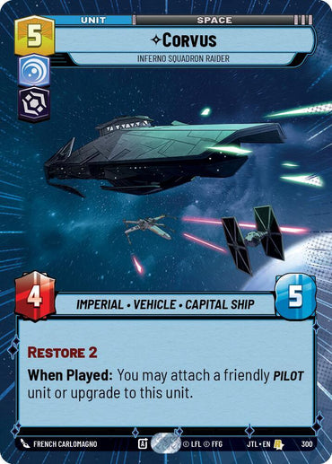 Corvus - Inferno Squadron Raider (Hyperspace) (300) [Jump to Lightspeed] (ONLINE ORDER ONLY)