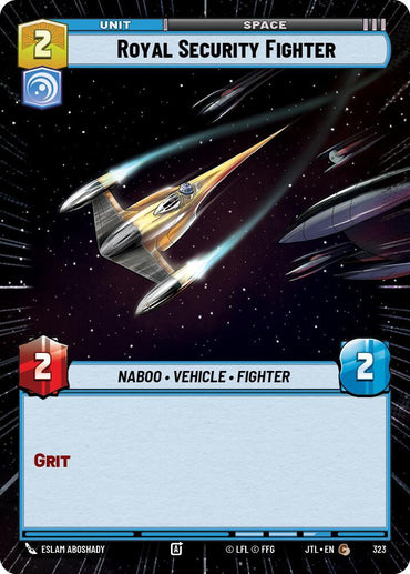 Royal Security Fighter (Hyperspace) (323) [Jump to Lightspeed] (ONLINE ORDER ONLY)