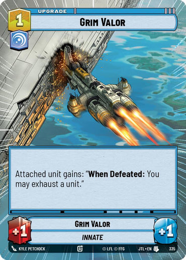 Grim Valor (Hyperspace) (335) [Jump to Lightspeed] (ONLINE ORDER ONLY)