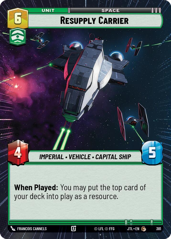 Resupply Carrier (Hyperspace) (381) [Jump to Lightspeed] (ONLINE ORDER ONLY)