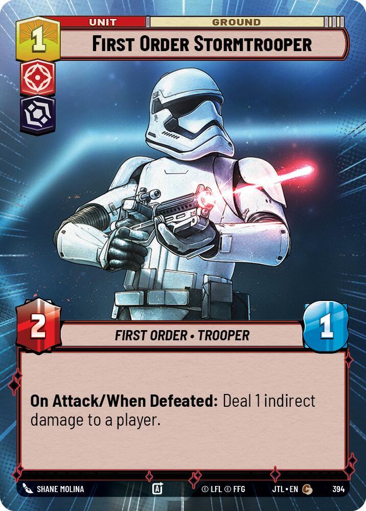 First Order Stormtrooper (Hyperspace) (394) [Jump to Lightspeed] (ONLINE ORDER ONLY)