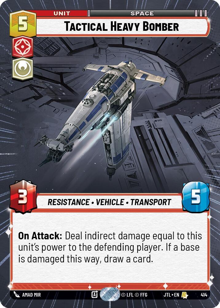 Tactical Heavy Bomber (Hyperspace) (414) [Jump to Lightspeed] (ONLINE ORDER ONLY)