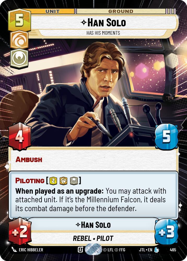Han Solo - Has His Moments (Hyperspace) (465) [Jump to Lightspeed] (ONLINE ORDER ONLY)