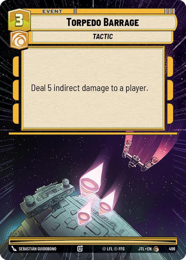 Torpedo Barrage (Hyperspace) (496) [Jump to Lightspeed] (ONLINE ORDER ONLY)