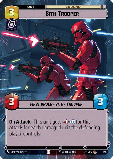 Sith Trooper (Hyperspace) (500) [Jump to Lightspeed] (ONLINE ORDER ONLY)