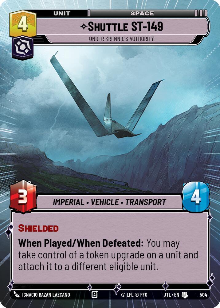 Shuttle ST-149 - Under Krennic's Authority (Hyperspace) (504) [Jump to Lightspeed] (ONLINE ORDER ONLY)